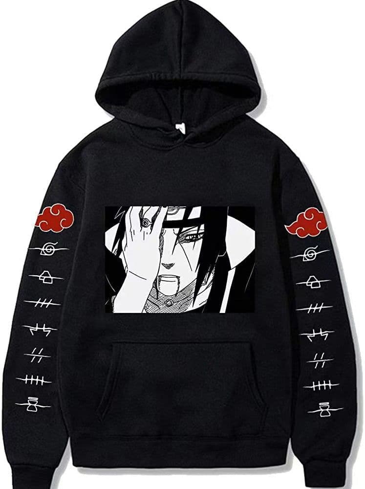 image-Men's & Women's Anime Hooded Hoodie - Large Size