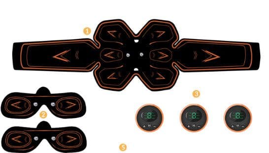image-Smart Abdominal Muscle Sticker Abdominal Muscle Fitness Equipment Household Abdominal Sticker Muscle Training Instrument Lazy Abdominal Fitness Device