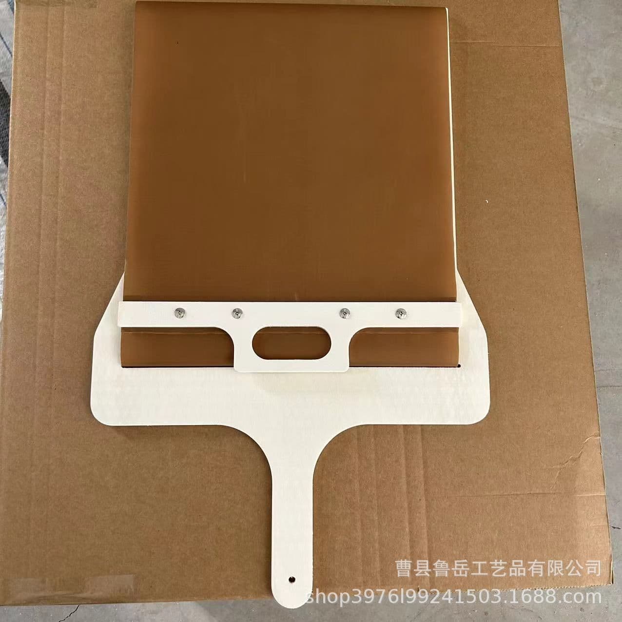 image-Wooden Pizza Peel - Sliding Pizza Shovel Lu Yue - Log