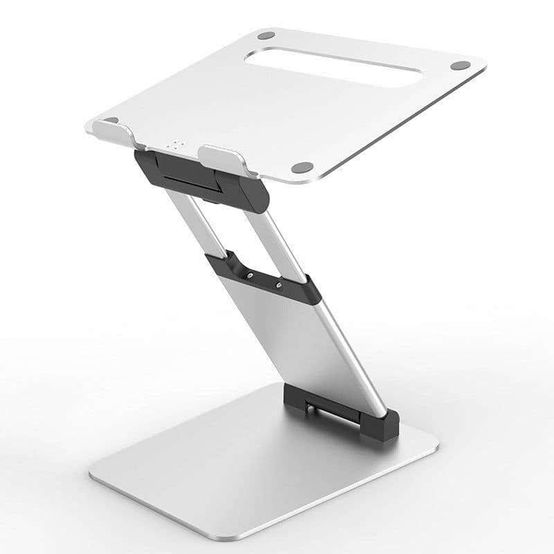 image-Adjustable Telescopic Laptop Stand - Height Lift Bracket Support