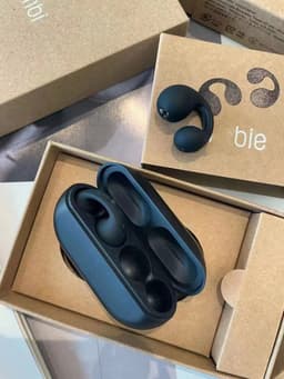 image-Wireless Bluetooth Ear Clip Headset White 5.3