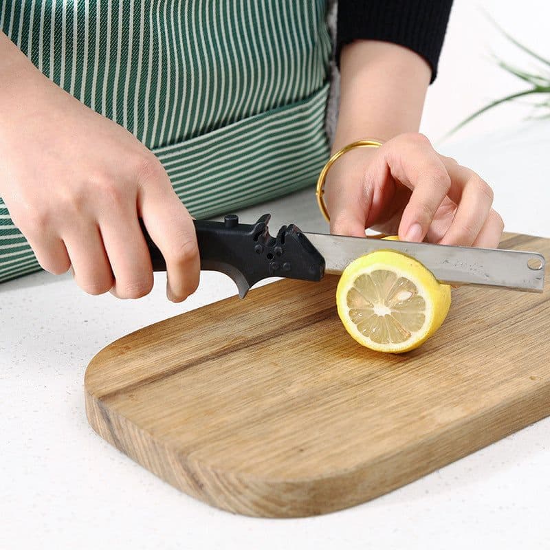 image-Vegetable Scissors Kitchen Tool 2-in-1