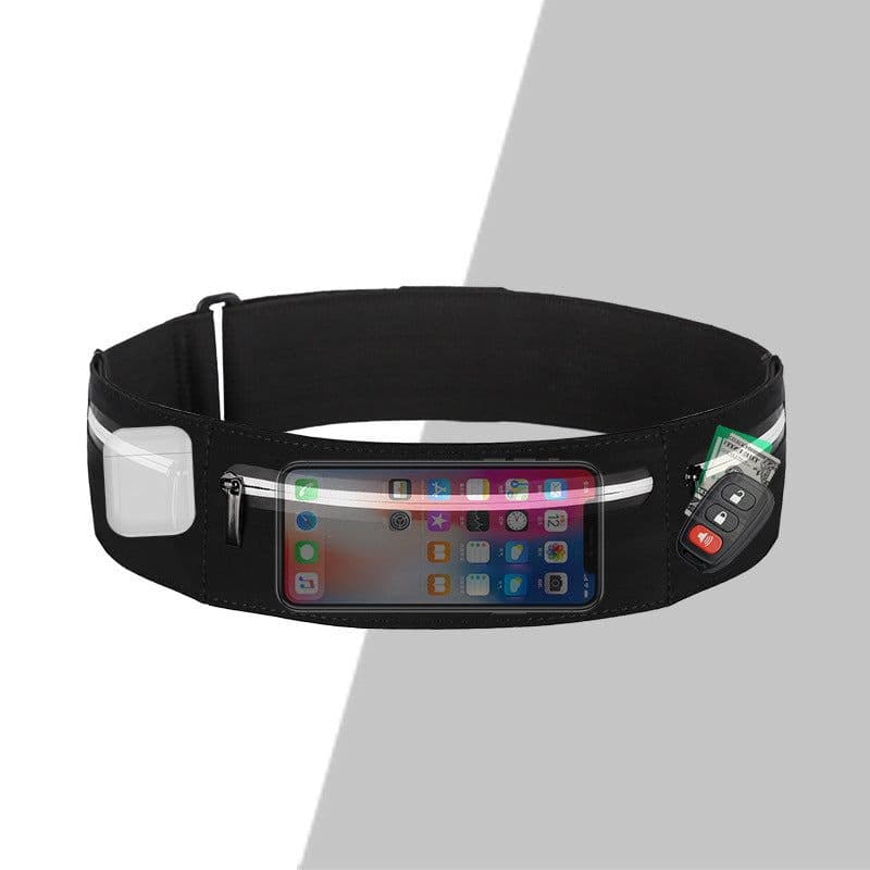 image-CWILKES Waist Bag - Black Reflective Waterproof