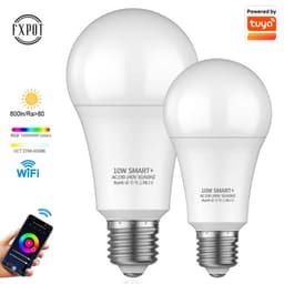image-Smart graffiti light bulb alexa Google home voice control mobile phone app control wifi smart light bulb