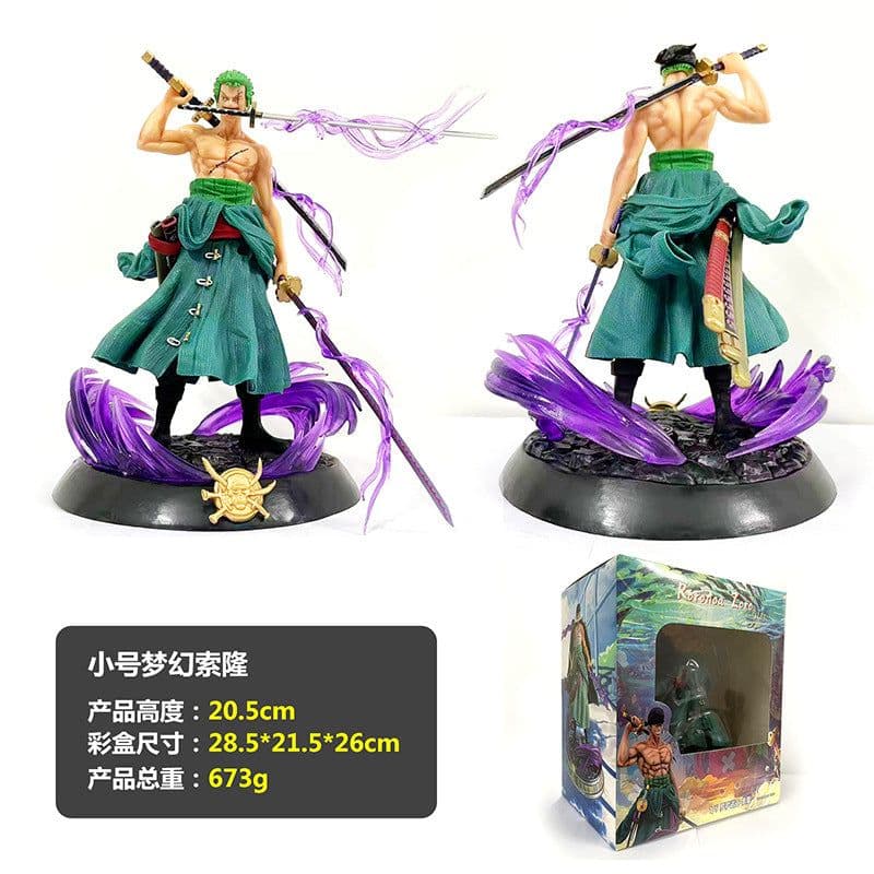 image-Ming Hong One Piece Luffy Ace Sanji Doll Figure Set