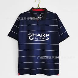 image-Football Jersey - Retro Home Away Long Sleeve Polyester