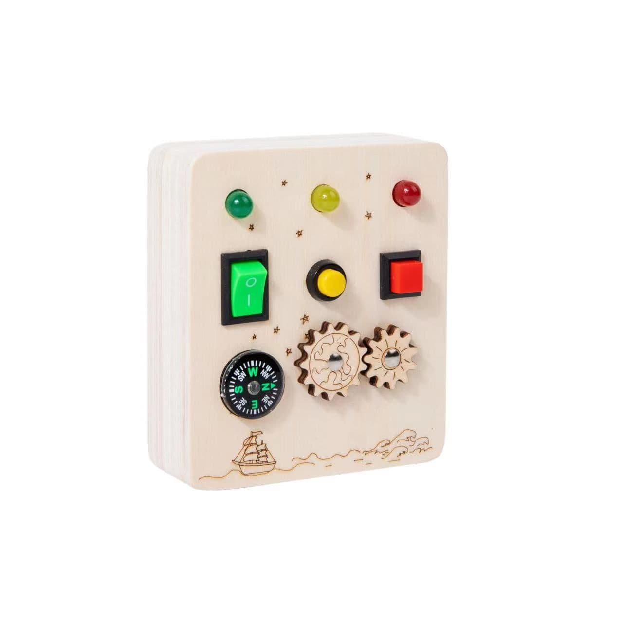 image-Dusan Wood Busy Board - Christmas Tree 15cm