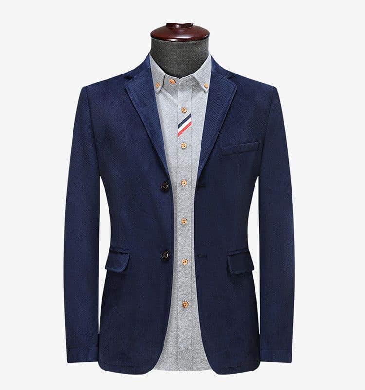 image-Overlord Casual Suit 6XL Black Slim Fit