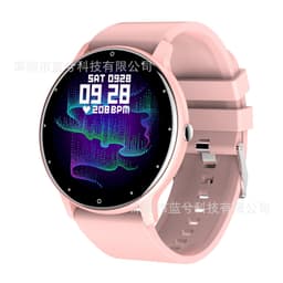 image-lormocat ZL02D Smart Watch - Yellow Heart Rate Blood Oxygen Monitor 1.28" IPS Screen
