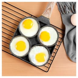 image-Maifan Stone Non-stick Four-Hole Omelette Pan - Korean Style