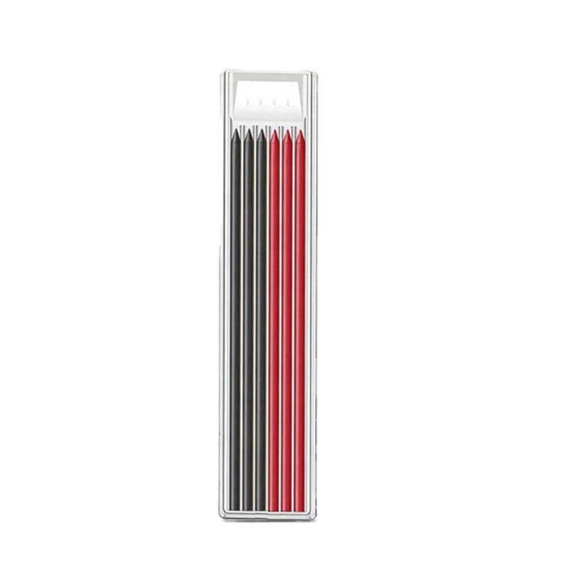 image-Professional 2.8MM Metal Woodworking Pencil - Quick-Drying 6-Color Refills