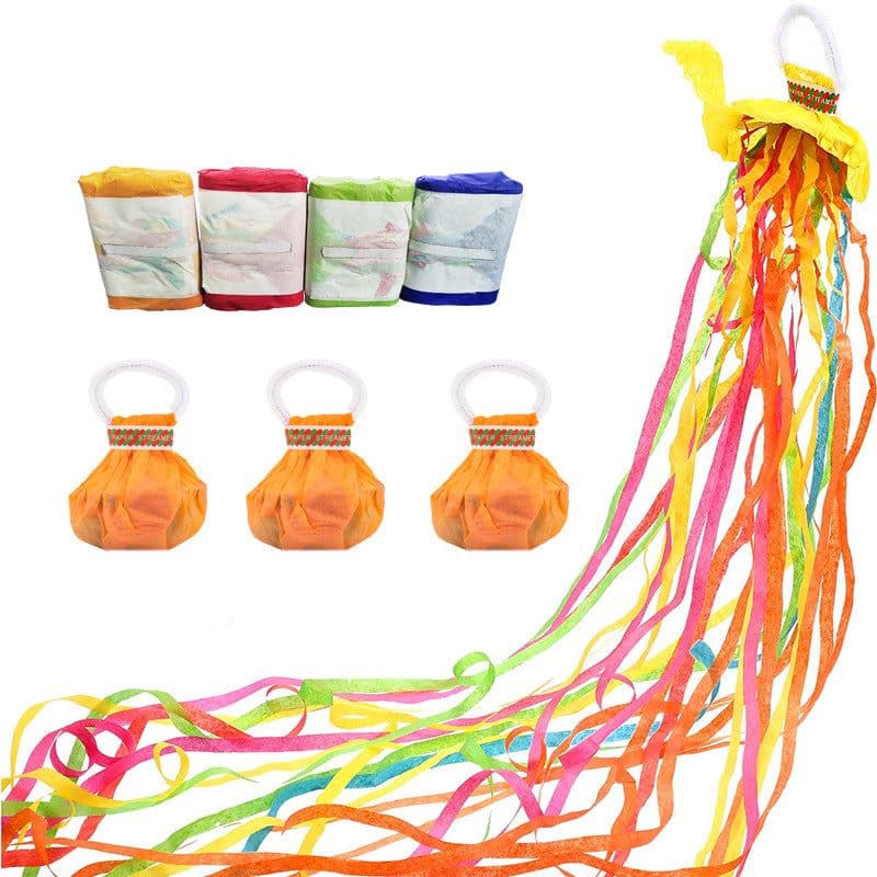 image-Hand Throwing Streamers - 10pc Paper