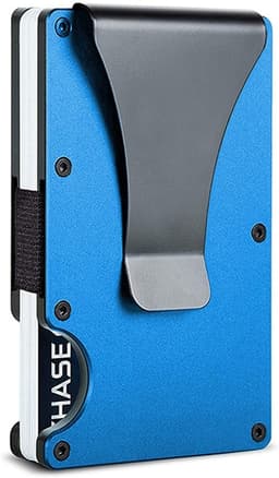 image-Aluminum Alloy RFID Credit Card Holder - Silver 2 in 1 Anti-Theft