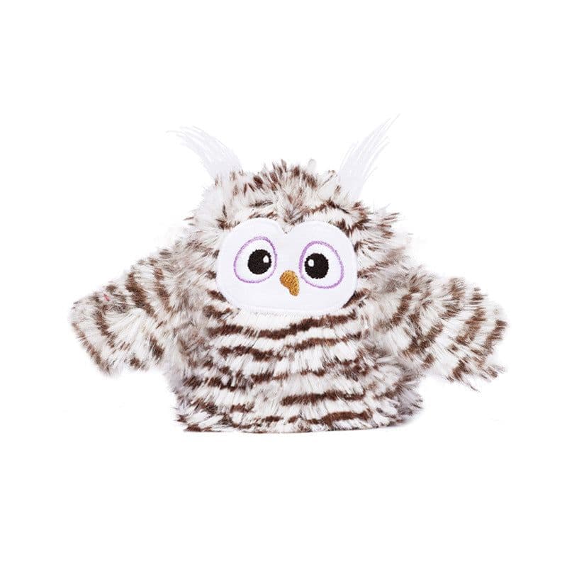 image-Fofos Intelligent Owl Cat Toy - Plush Bird Simulation Automatic Amusing
