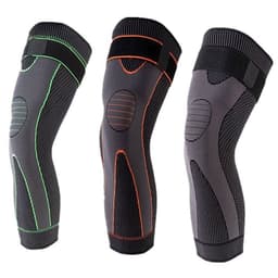 image-Extended nylon four-sided elastic knee pads to keep warm men and women knee pads leg pads elderly wormwood waist protection shoulder protection supplies
