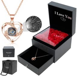 image-925 Sterling Silver Projection Necklace Women