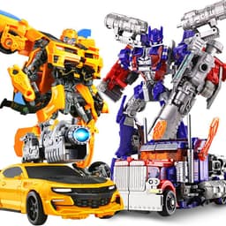 image-King Kong Robot Toy Car - Genuine Alloy Figure - Dinosaur, Wasp, Steel Cable - 25cm
