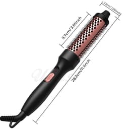 image-New overseas hot selling curling iron curling iron straightening iron straight curling iron dual-purpose large curling inner bangs curling iron