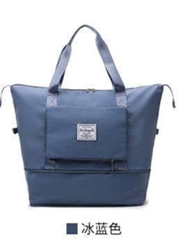 image-Yoga Gym Bag - Purple Oxford Cloth 36-55L Wet/Dry