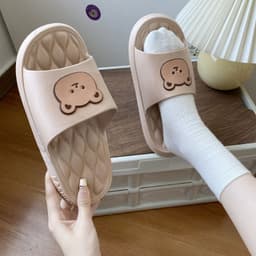 image-Guangdong Lisheng Cartoon Slippers - Unisex Summer Non-Slip Flip Flops 44-45