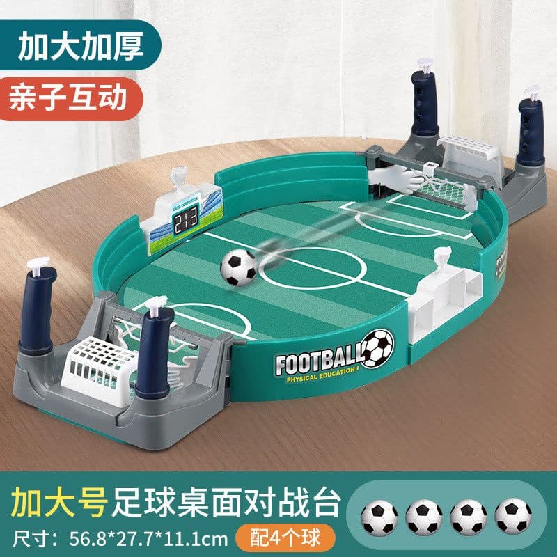 image-New Desktop Football Game Children's Puzzle Handheld Battle Machine Parent-child Double Board Game Large Football Field Toy