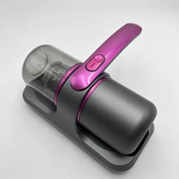 image-Wireless Bed Vacuum Cleaner - Mite Remover Cool Red