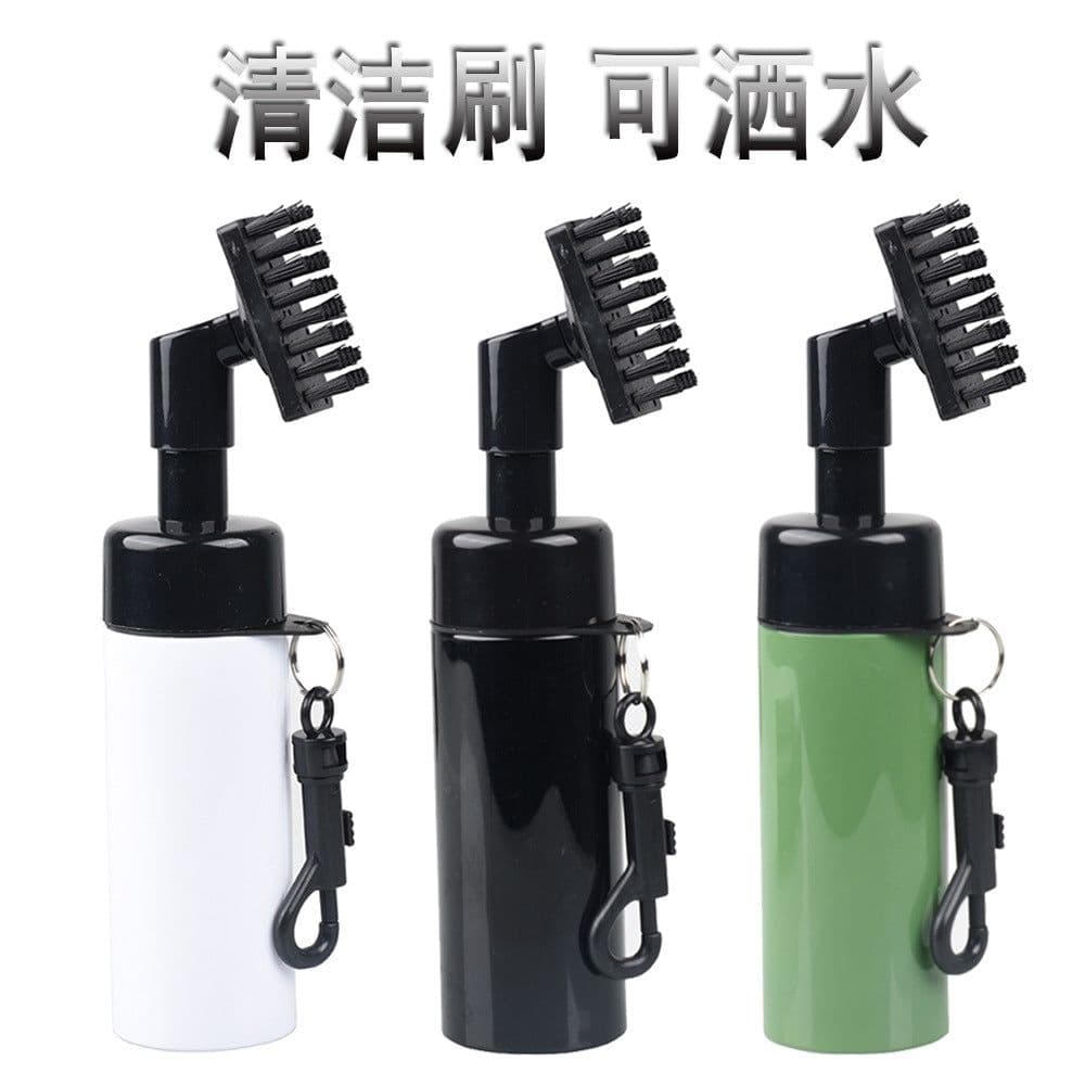 image-Golf cleaning brush can spray water club cleaning brush golf sprinkler brush ball head cleaning golf accessories