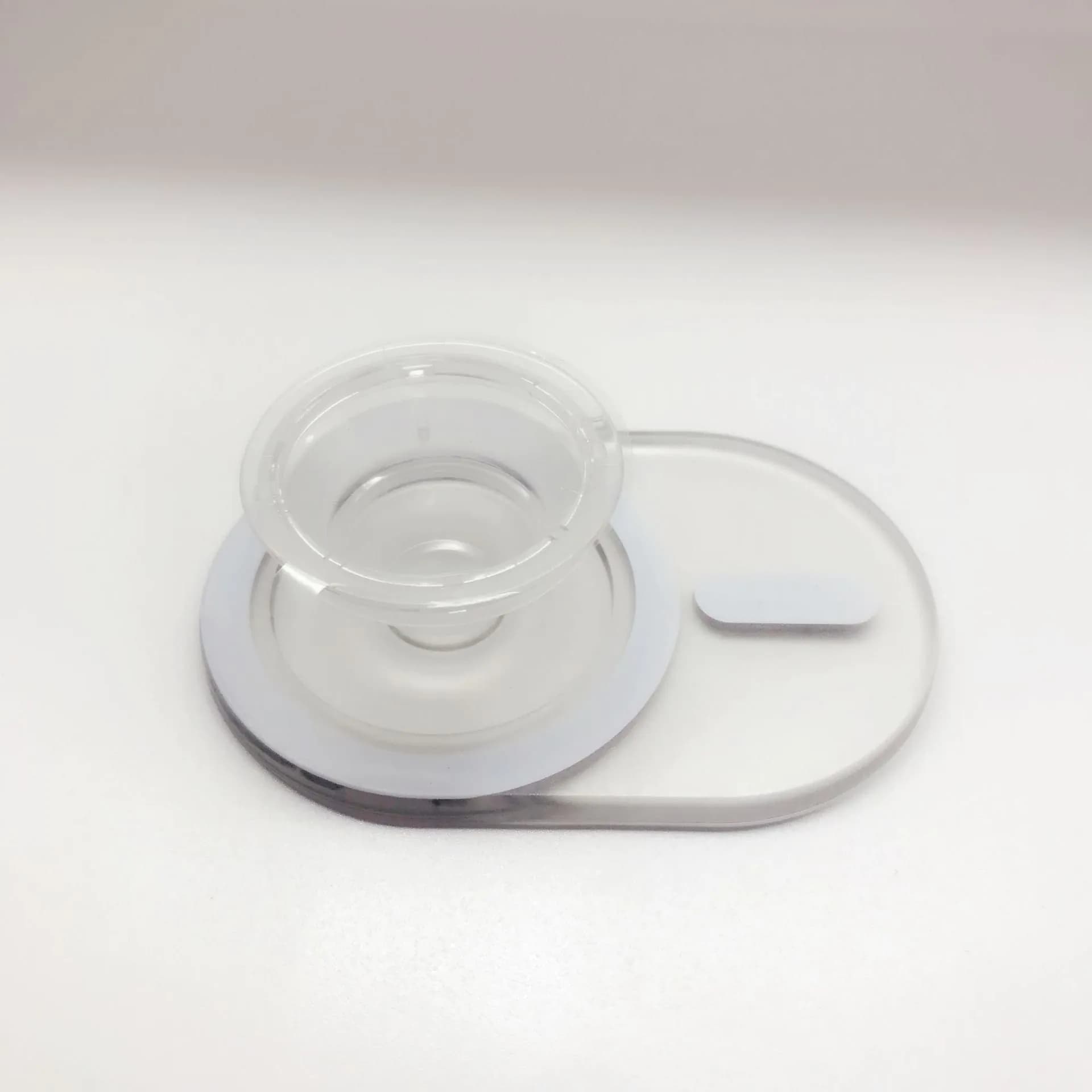 image-Magnetic Mobile Phone Bracket - Ultra-thin Folding Airbag Transparent (57 characters)