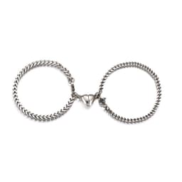 image-The new stainless steel chain love magnet attracts lovers bracelet a pair of men and women jewelry wholesale and foreign trade exclusively