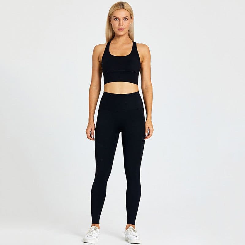 image-European & American Yoga Pants - Breathable & Quick-Drying Tights for Women, Peach
