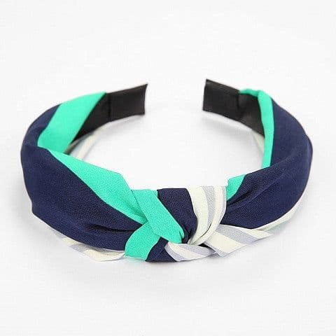 image-Korean spring and summer cross elastic headband chiffon silk headband ladies headband hair accessories sports face wash headwear wholesale
