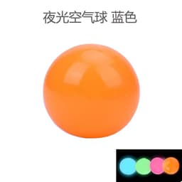 image-Sticky Wall Ball - Yellow 6cm Luminous Ceiling Throw Toy