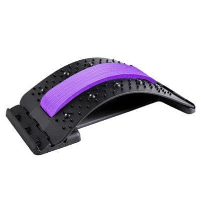 image-Lumbar Massager - Black/Green Acupuncture Magnetic Therapy Belt