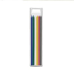 image-Professional 2.8MM Metal Woodworking Pencil - Quick-Drying 6-Color Refills