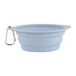 image-Pet Folding Bowl Portable Travel Dog Cat Feeder Silicone Basin (60)