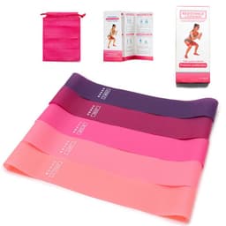 image-Latex Resistance Bands Set 5 Pack - Yoga Exercise