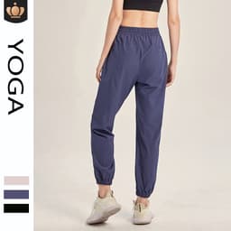 image-Alo Yoga Pants - Black Cropped with Pockets Quick-Dry