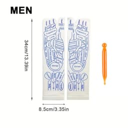 image-Cross-border Warp socks English acupuncture point socks meridian socks Chinese heritage massage socks spot