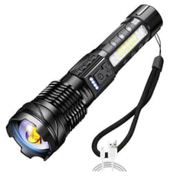 image-Strong Light Flashlight Type-C Charging COB Work Light