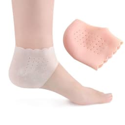 image-Silicone heel protector anti-slip anti-crack heightening set heel crack dry crack protection men and women pain anti-crack socks