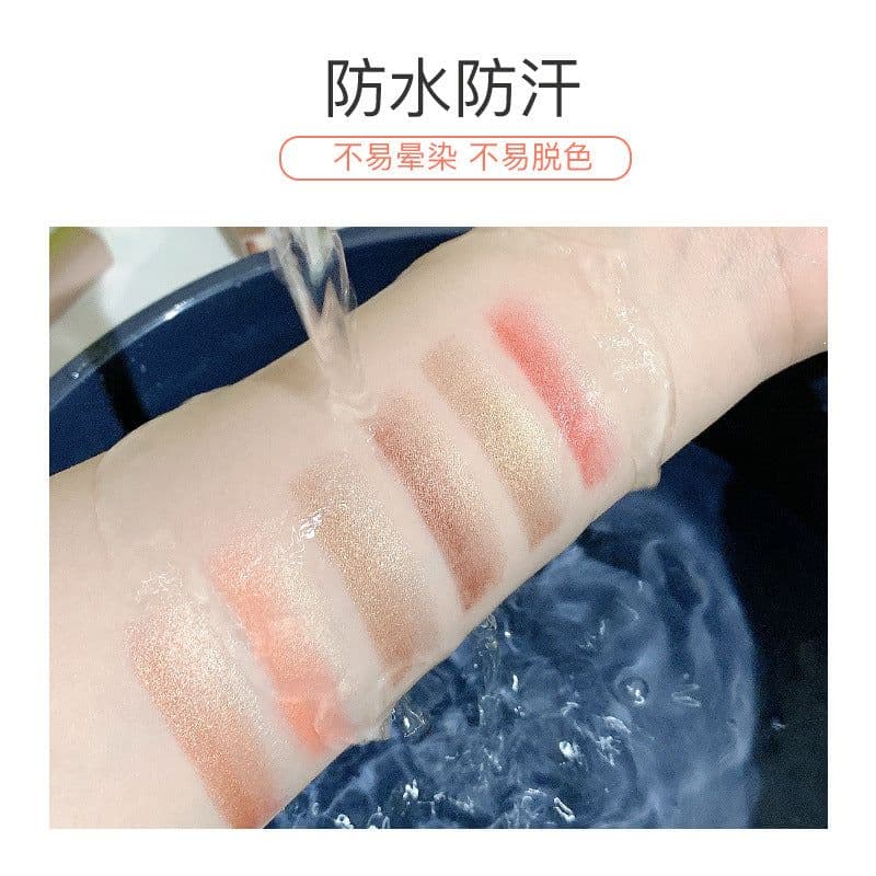 image-Eyeshadow Stick - Rose Gold Two-Color Gradient