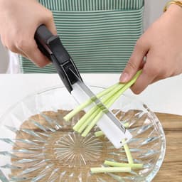 image-Vegetable Scissors Kitchen Tool 2-in-1