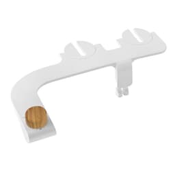 image-Ultra-Thin Toilet Bidet Cleaner, Dual Nozzle, EU CE Certified, 6mm Thickness, Manual