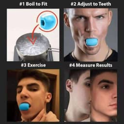 image-Jawzrsize Masseter Trainer 50lb Purple