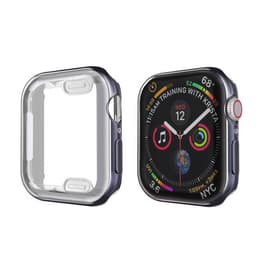 image-Suitable for Apple TPU electroplating case protective case apple iwatch6 5 all-inclusive protective cover Apple watch case
