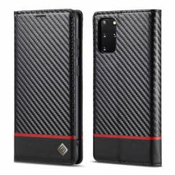 image-Samsung S22 Ultra Wallet Case - Black Flip Card Holder