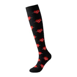 image-Cross-border Nurse Leggings Cute Long Tube Women's Socks Sports Cartoon Plaid Leopard Print Sports Pressure Socks Spot Wholesale