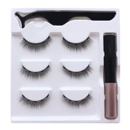 image-Magnetic False Eyelashes 5 Pairs 8-15mm Thick