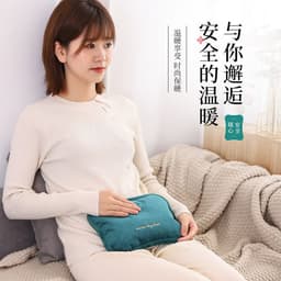 image-Han Zheng Rechargeable Hot Water Bag - 450W PVC, 1.5kg