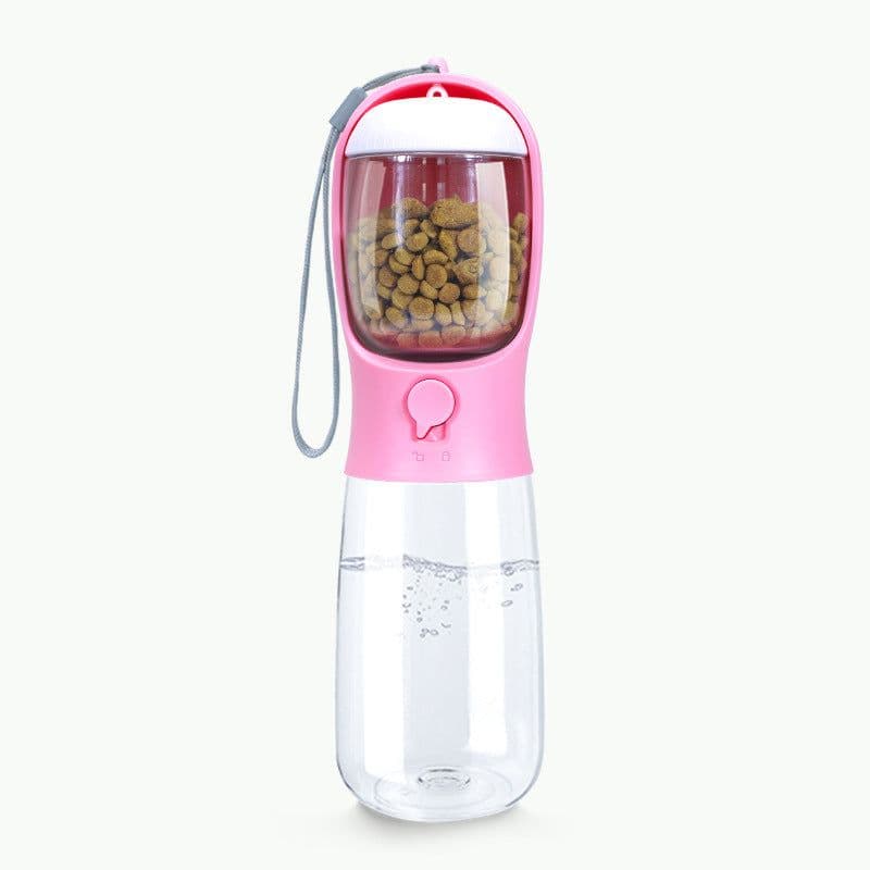 image-Large-capacity pet dog food kettle accompanying cup cat and dog outdoor portable water cup dog drinking fountain manufacturers wholesale